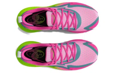 Under Armour Spawn 5 'white Lime Pink' In Multi