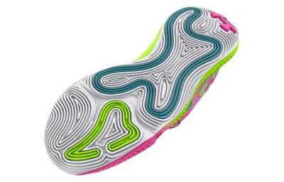 Under Armour Spawn 5 'white Lime Pink' In Multi