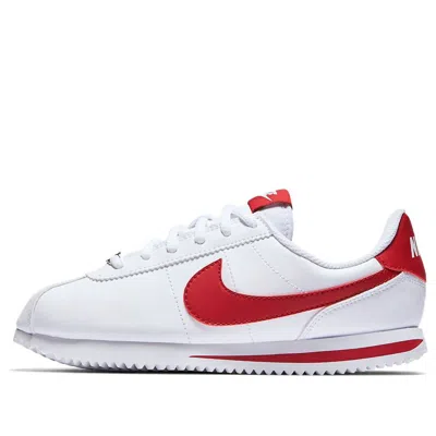 Nike (gs)  Cortez Basic Sl 'white Gym Red' In Multi
