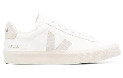 Veja Campo Bicolor Leather Low-top Sneakers In Animal Print