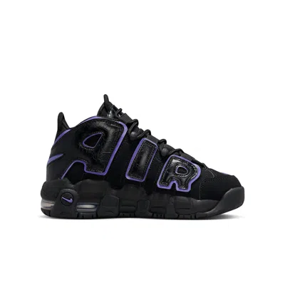 Nike (gs)  Air More Uptempo 'black Action Grape'