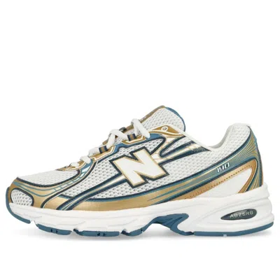 New Balance Unisex 740 In Blau/braun/weiss, Wildleder/mesh, Grösse 40