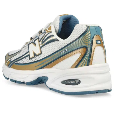 New Balance Unisex 740 In Blau/braun/weiss, Wildleder/mesh, Grösse 40