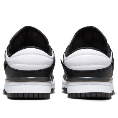 Nike Dunk Low Twist Leather Sneakers In Black