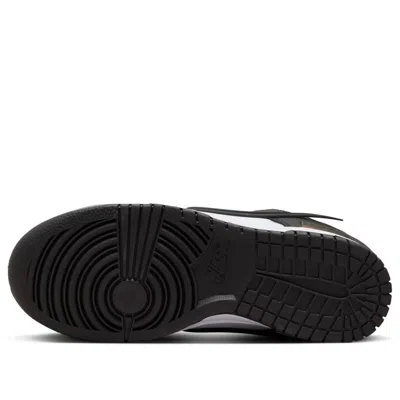 Nike Dunk Low Twist Leather Sneakers In Black