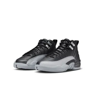 Air Jordan (gs)  12 Retro 'barons' In Black