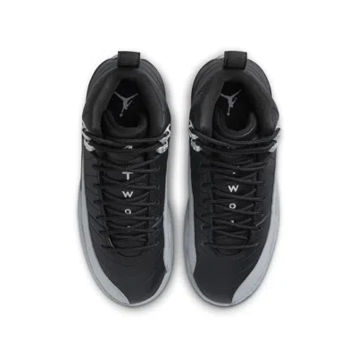 Air Jordan (gs)  12 Retro 'barons' In Black
