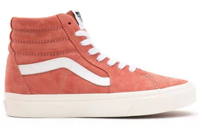 Vans Sk8 High Top Sneakers Color Theory Auburn In Orange