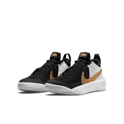 Nike (gs)  Team Hustle D10 'black Metallic Gold' In Multi