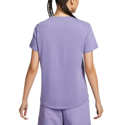 Nike Women's  Sportswear Essentials Logo T-shirt In Purple