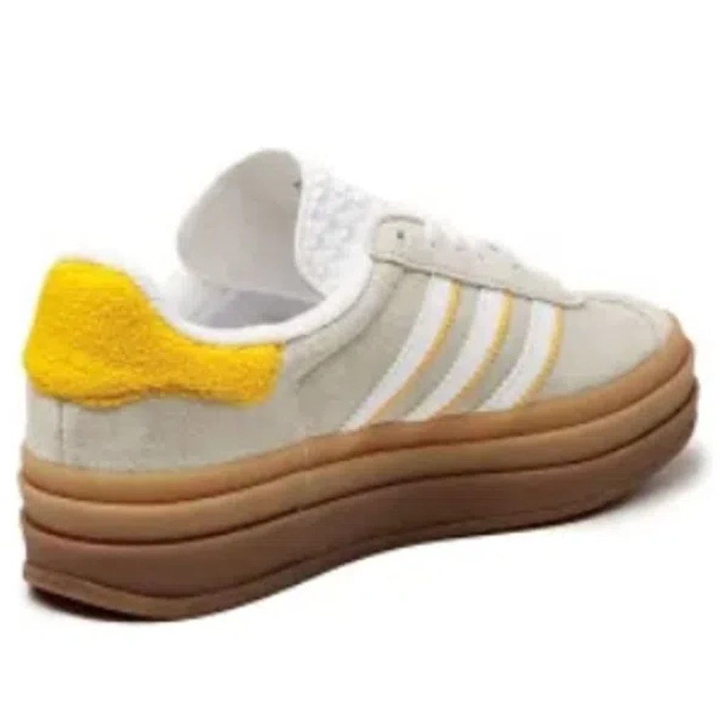 adidas gazelle silver green womens adidas Gazelle Bold W, Warm Vanilla / Silver Pebble / Earth Strata