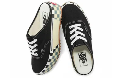 Vans Authentic Mule Stacked 'black White'