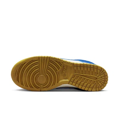 Nike Dunk Leather Sneakers In Blue