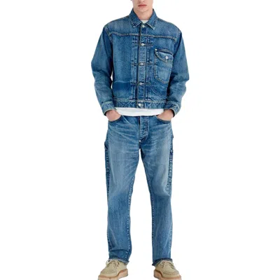 Human Made Long Sleeve Denim Jacket In Blue