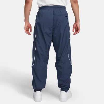 Nike Solo Swoosh Knit Zippered Pants 'thunder Blue'