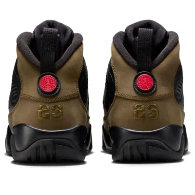 Air Jordan (gs)  9 Retro 'olive' In Black