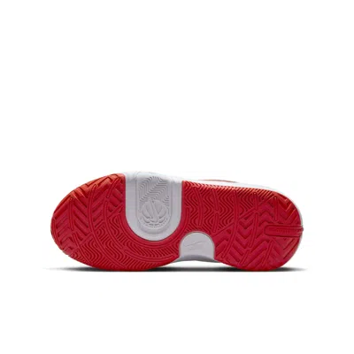 Nike (gs)  Team Hustle D11 'summit White Track Red'