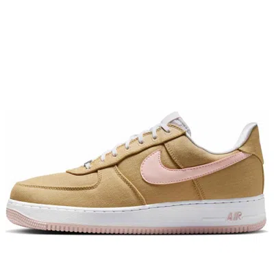 Nike Low-top Rubber Sole Sneakers With Contrast Stitching In Brown