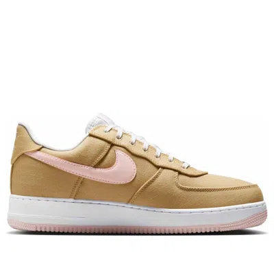 Nike Low-top Rubber Sole Sneakers With Contrast Stitching In Brown