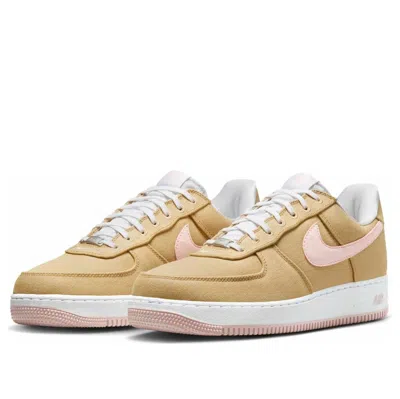 Nike Low-top Rubber Sole Sneakers With Contrast Stitching In Brown