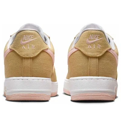 Nike Low-top Rubber Sole Sneakers With Contrast Stitching In Brown