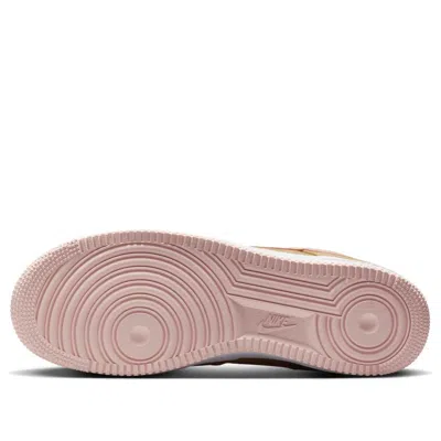 Nike Low-top Rubber Sole Sneakers With Contrast Stitching In Brown