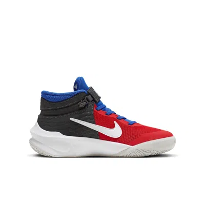 Nike (gs)  Team Hustle D10 Flyease 'university Red Game Royal' In Multi
