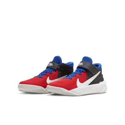 Nike (gs)  Team Hustle D10 Flyease 'university Red Game Royal' In Multi