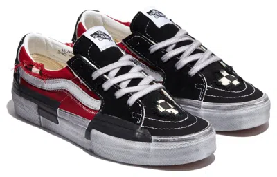 Vans Sk8-low Reconstruct 'black Red'