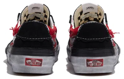Vans Sk8-low Reconstruct 'black Red'
