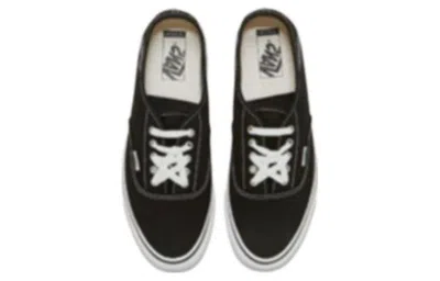 Vans Man Sneakers Black Size 8.5 Textile Fibers