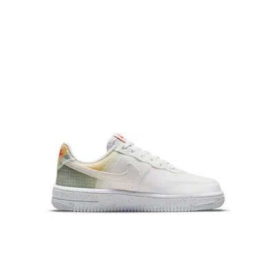 Nike (ps)  Force 1 Crater 'move To Zero - White Orange'