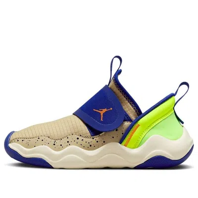 Air Jordan (ps)  23/7 'team Gold Radiant Blue' In Brown