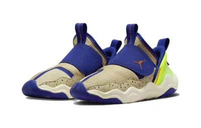 Air Jordan (ps)  23/7 'team Gold Radiant Blue' In Brown