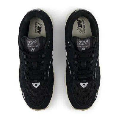 New Balance 725 'black Metallic Silver' In Multi