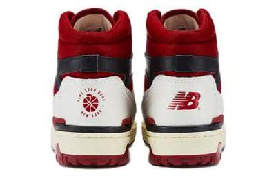 New Balance X Aime Leon Dore 650r 'white Red'