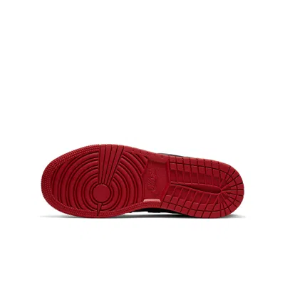 Air Jordan (gs)  1 Mid Se 'fearless' In Black