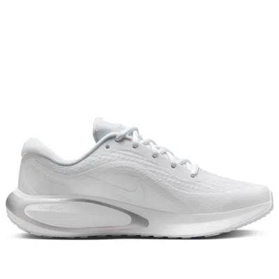 Nike Women's Journey Run Road Running Shoes In White