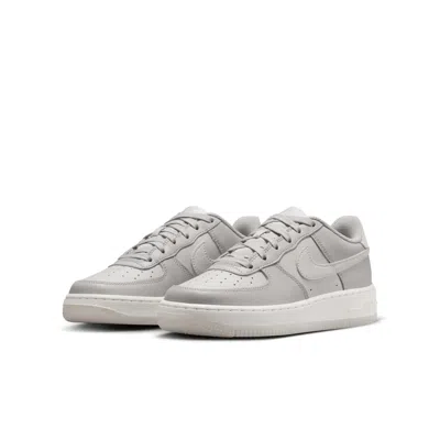 Nike (gs)  Air Force 1 Lv8 5 'light Bone' In Gray