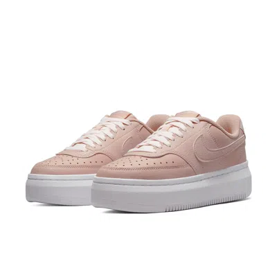 Nike Air Force 1 Sage Low Ar5339-201 Sneakers Womens Beige Platform Shoes Tf1686 In Pink