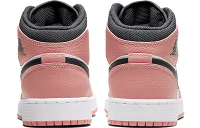 Air Jordan (gs)  1 Mid 'pink Quartz'