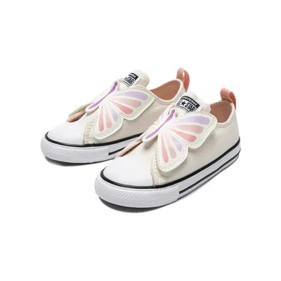 Converse (gs)  Chuck Taylor All Star Easy On Butterflies Low Top 'beige White'