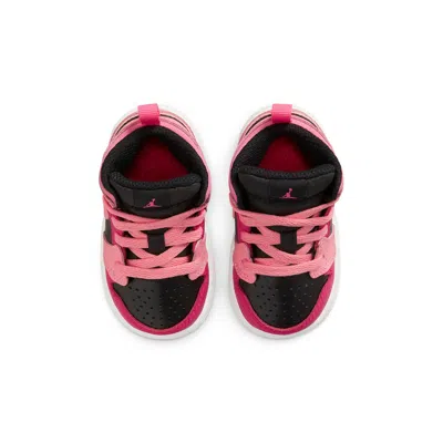 Air Jordan (td)  1 Mid 'coral Chalk' In Pink