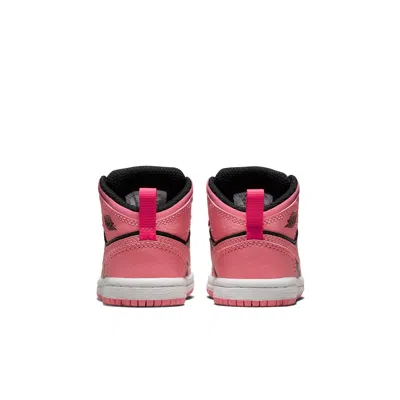 Air Jordan (td)  1 Mid 'coral Chalk' In Pink
