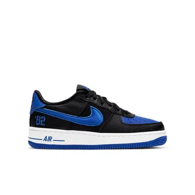 Nike (gs)  Air Force 1 Lv8 'black Chile Racer Blue' In Multi
