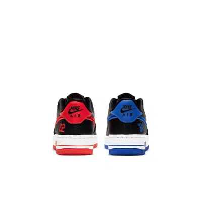 Nike (gs)  Air Force 1 Lv8 'black Chile Racer Blue' In Multi