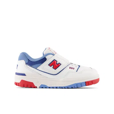 New Balance (ps)  550 'white/true Red' In Multi