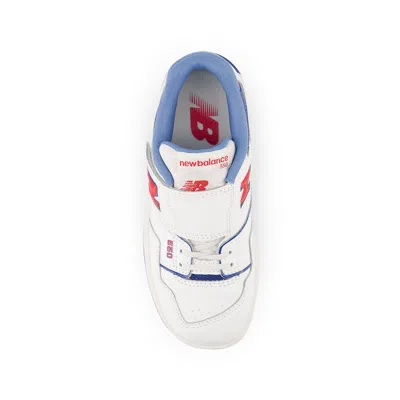 New Balance (ps)  550 'white/true Red' In Multi