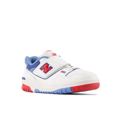 New Balance (ps)  550 'white/true Red' In Multi