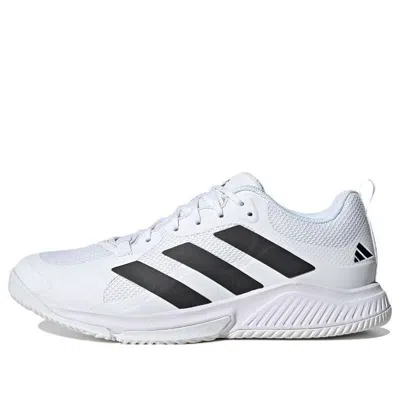Adidas Originals Court Team Bounce 2.0 Volleyball Shoes In White